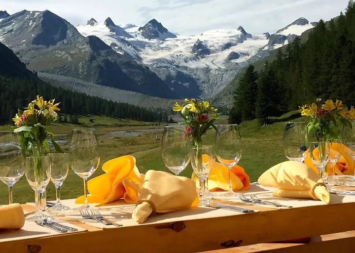 Roseg-gletscher Pontresina